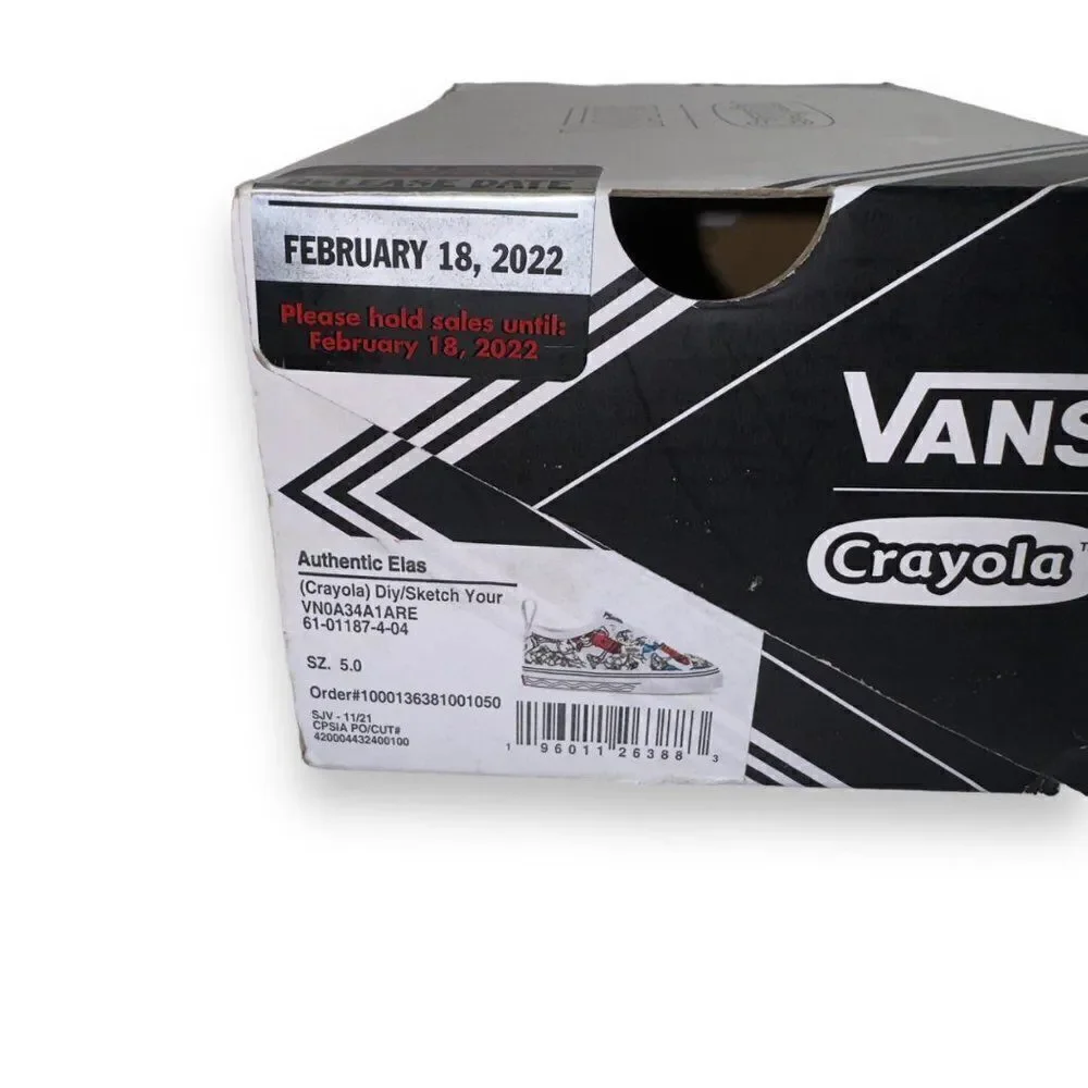 Vans x Crayola Authentic‎ Elas 